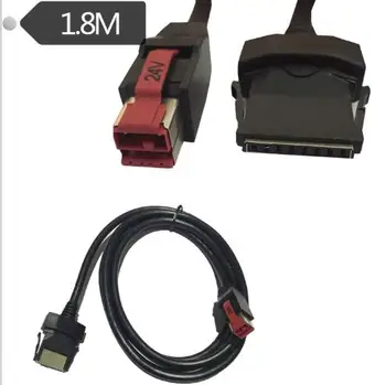 

6Ft/1.8M EPSON IBM Powered USB 24V 1X8 Retail Cable for Printers POS Systems USB printer, POS terminal, medical device
