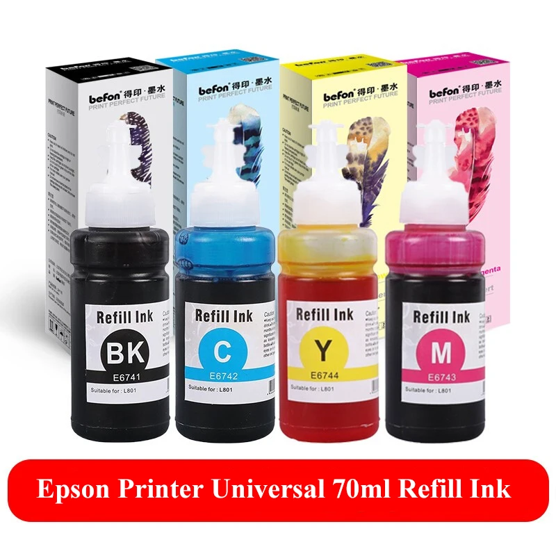 Универсальные чернила befon для электронных сигарет Epson L111 L211 L301 L353 L201 L351 L358 L551 L360 L101