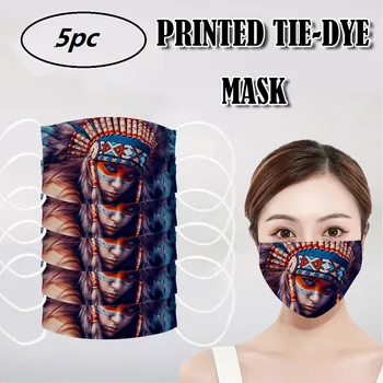 

New Version Of Printed Face Mask With Replaceable Filter Feature Cloth Face Mask Reuseable Washable Mouth Mask Face Mouth Mask