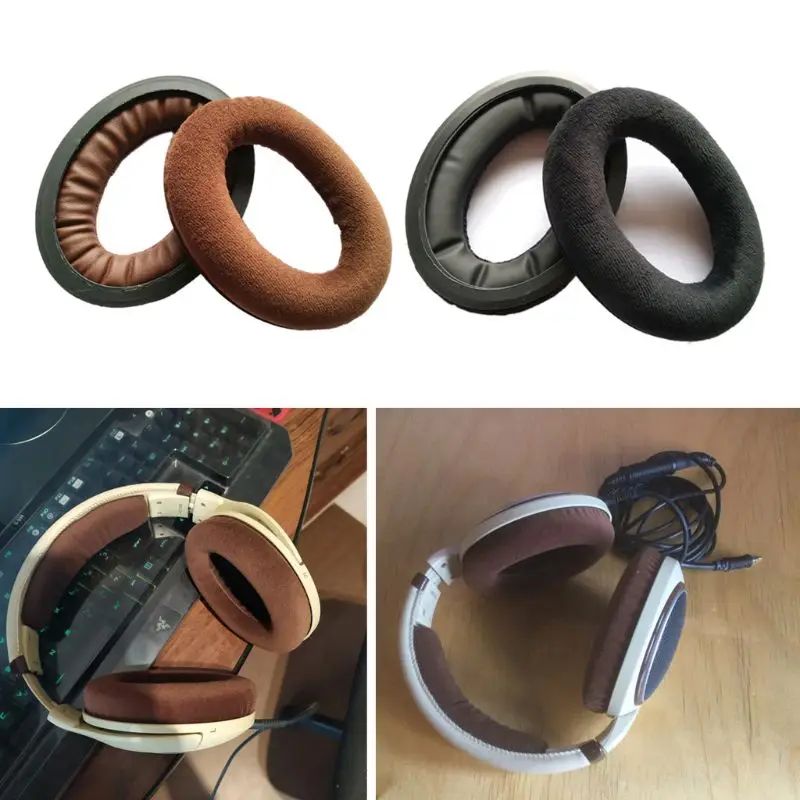 Велюровая подушка для ушей Sennheiser HD515 HD555 HD595 PC360 | Электроника
