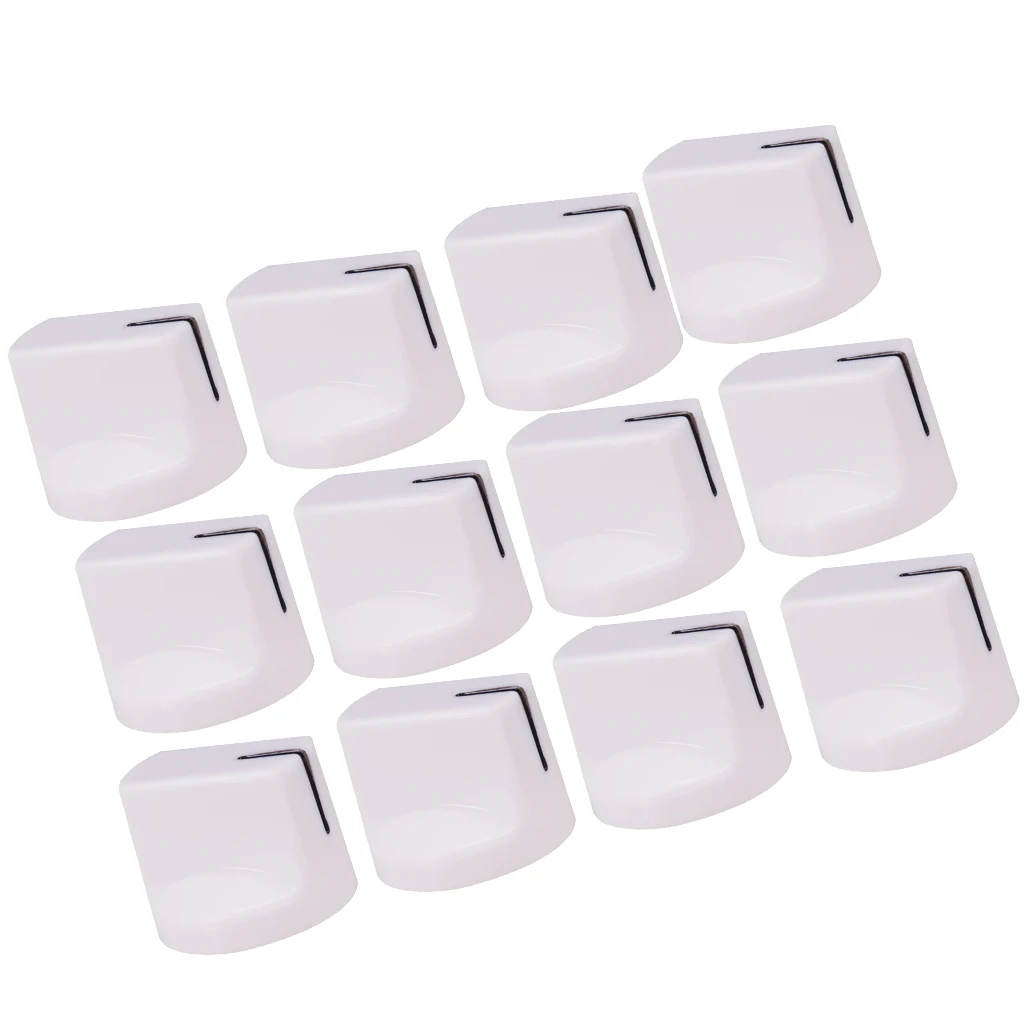12 Pcs Guitar Volume Control Top Hat Knobs for Electric Guitar
