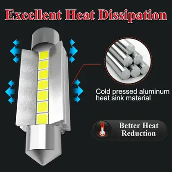 

Dome Light Bulbs for Chevy 42MM 578 212-2 6000K Bright White 2Pcs Ceiling