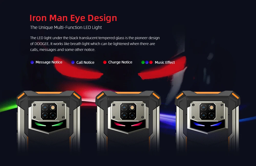 IP68/IP69K DOOGEE S88 Pro Rugged Mobile Phone 10000mAh telephones Helio P70 Octa Core 6GB RAM 128GB ROM smartphone Android 10 OS