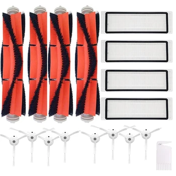 

SANQ HEPA Filter Side Brush Main Brush for XIAOMI MI Robot 1/2 Generation Roborock S50 S51 Vacuum Cleaner Parts Replacement