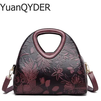 

Famous Brand Emboss Half Moon Bag Female Luxury Handbags Women Bags Designer 2019 Vintage Print Shoulder Messenger Bags Tote Sac