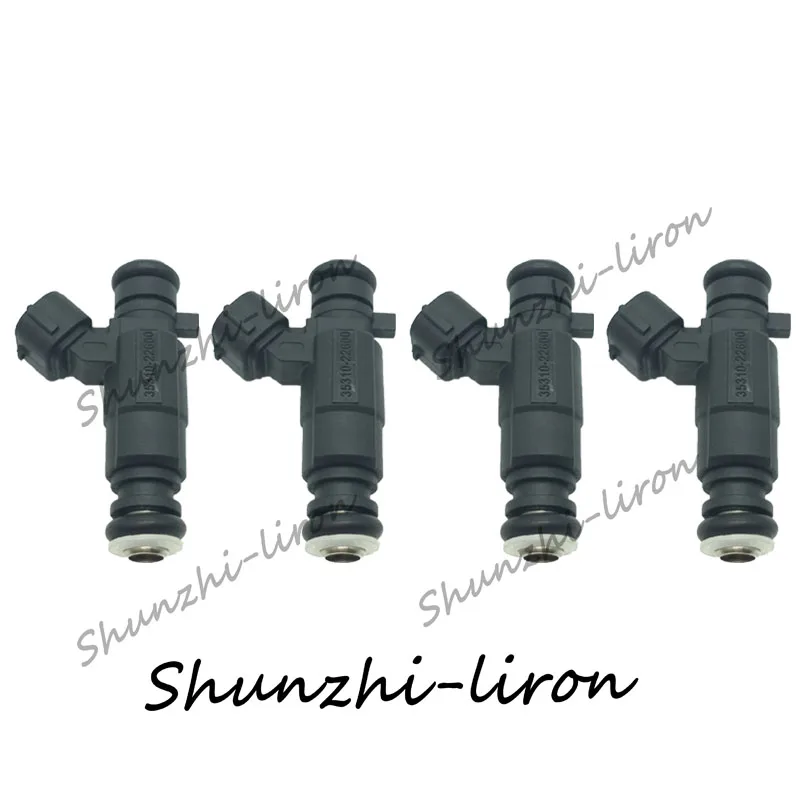 

4pcs Fuel Injector for Hyundai Accent 1.5 1.6L SOHC/DOHC L4 1999-2005 OEM:35310-22600 3531022600/35310 22600