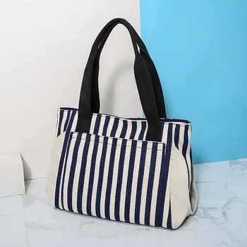 

canvas bag women shoulder totes large capacity shopping bag canvas female bag students handle bags