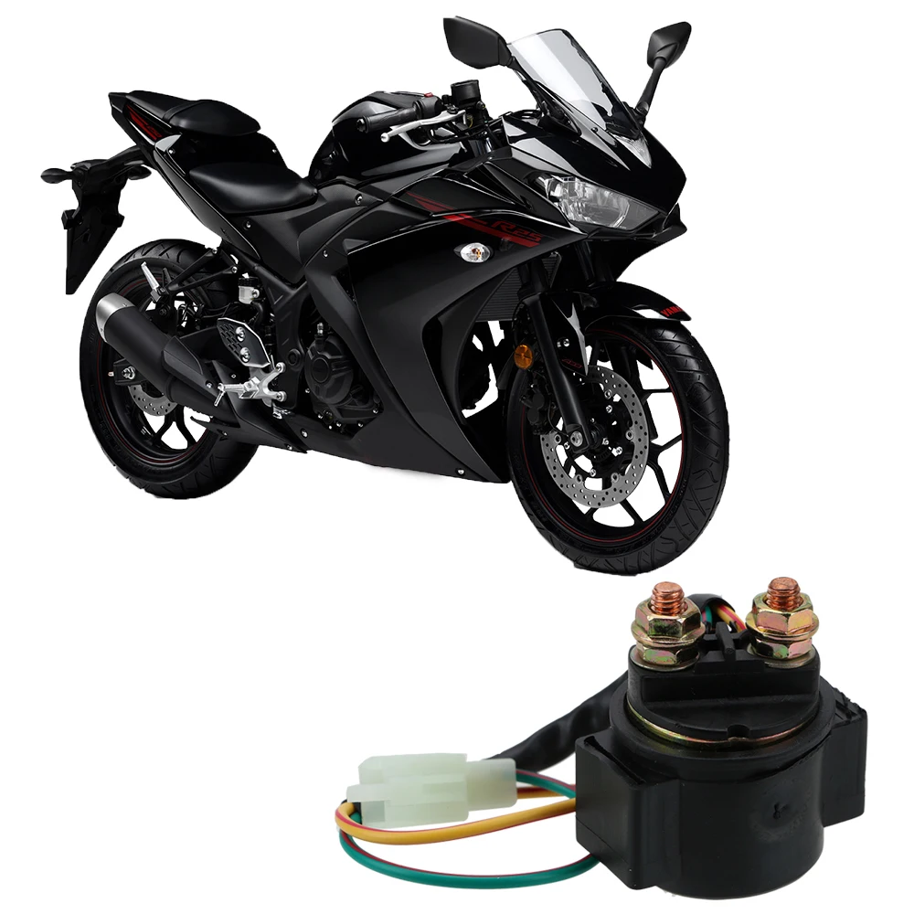 YOSOLO 1 шт. реле стартера мотоцикла 12 В для скутера ATV Karts CG125, GY6-125 для GY6 50cc 125cc 150cc 20 Вт соленоид