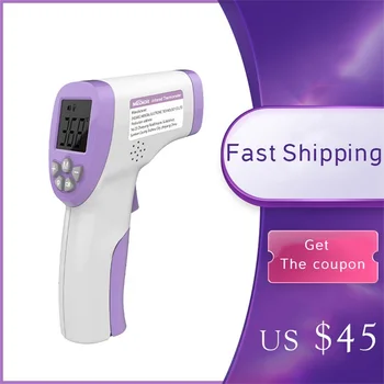 

Non Contact Infrared Thermometer Forehead Body Temperature Fever Digital Measure Tool For Baby Adult Home Office Public places