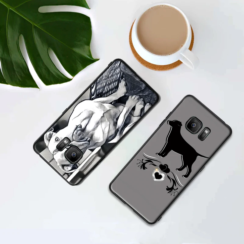 Чехол для samsung A10 A20 A30 A40 A50 A60 крышка A3 A5 6 2018 A8 A6 плюс MJ M40 Coque отпечаток лапы собаки в
