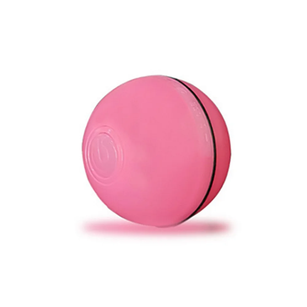 Pink Интеллектуальная игрушка для кошек, умный интерактивный шар, инфракрасный датчик, забавные товары для кошек, автоматические скребок, игрушки для домашних животных, котенок, светодиодный - Цвет: Pink