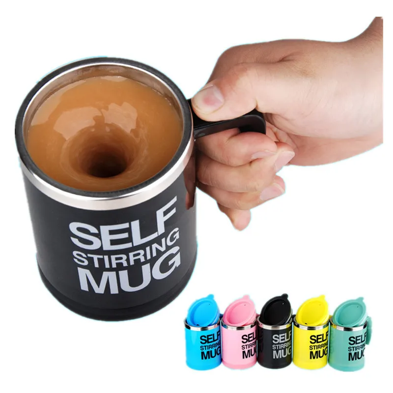 Self Stirring Mug Milk Coffee Juice Mixer Cup Electric Automatic