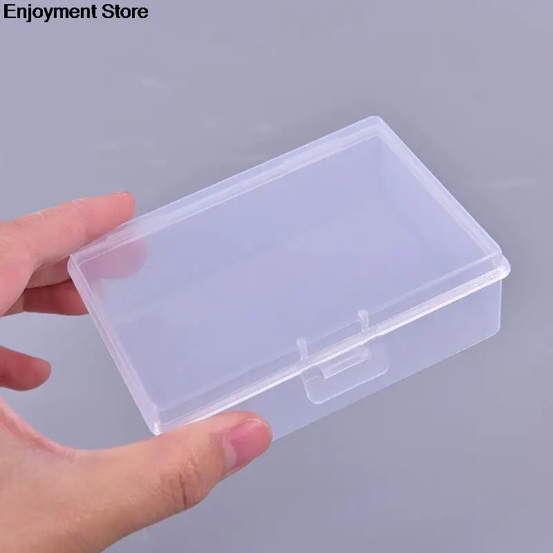 Transparent Plastic Boxes Playing Cards Container Plastic Storage Case Packing Poker Game Card Box 2pcs For Pokers Set playing cards plastic storage box card storage box poker set