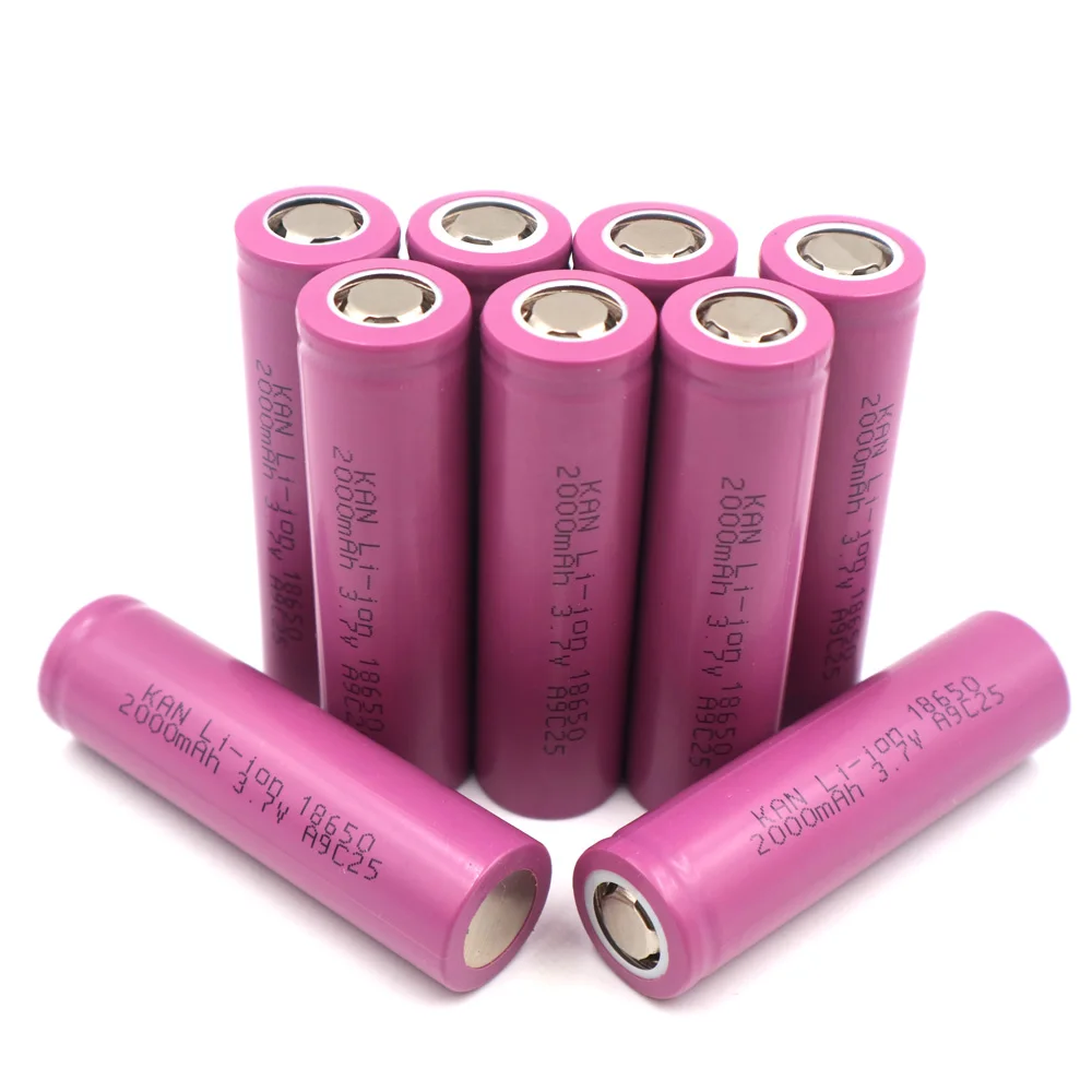 Литий-ионная батарея 2000 мА/ч, 8 шт., 18650 батареи, электроинструмент, аккумуляторная батарея, скорость разряда 10C, 20A, литий-ионная батарея с высоким увеличением