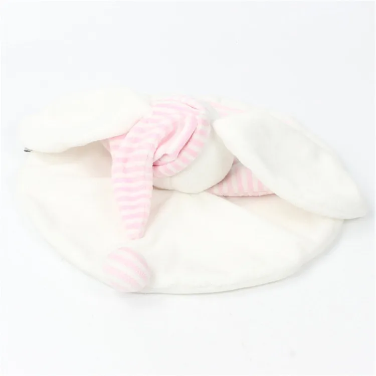 Детское мягкое одеяло с медведем, одеяло с кроликом для безопасности, детское полотенце для сна, полотенце для новорожденных