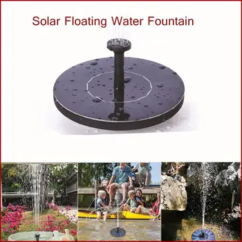 

Dropshipping Mini Solar fountain Garden Pool Pond Solar Panel Floating Fountain Decoration Water Fountain Solar Panel