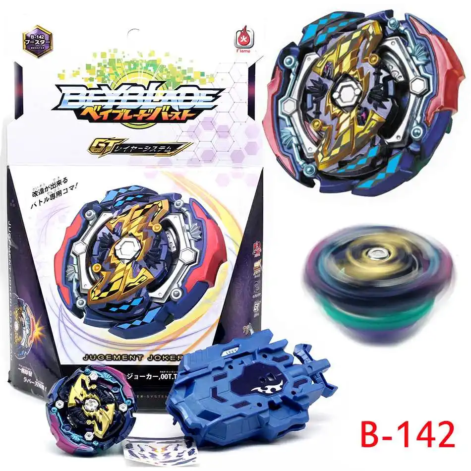 Все стильные Beyblade Burst Bey Blade Blades Bayblade оригинальные игрушки с высоким борющимся верхом из металла Fusion God Spinning B-144 Новинка - Цвет: B142