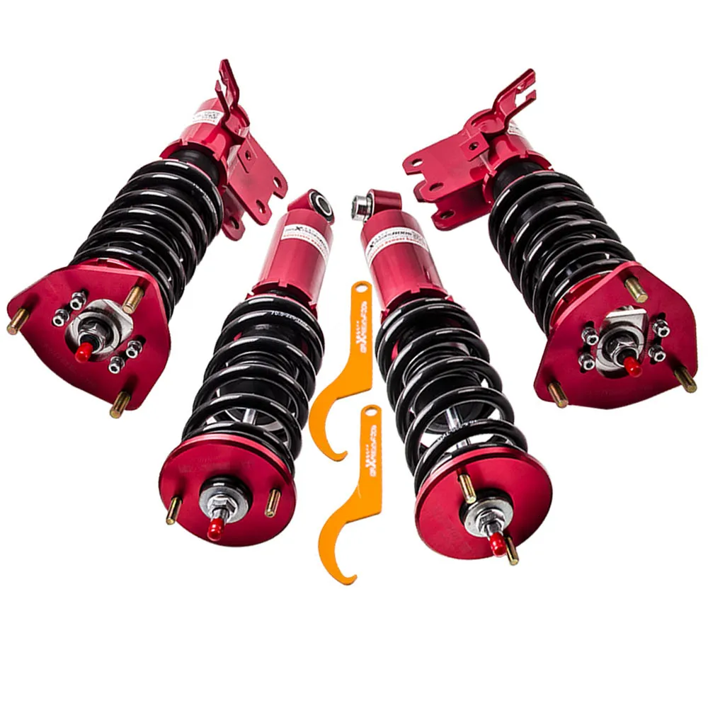 24 способов adj Демпфер Coilover coiloверы для Nissan S13 Silvia 240SX 200SX хэтчбек Coupe 89-94