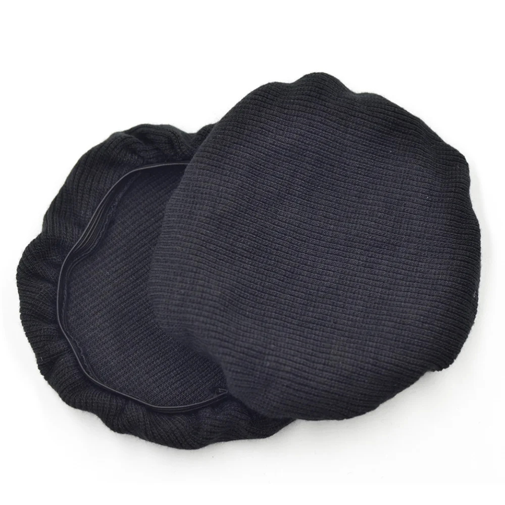 8 шт гарнитура наушники, пылезащитная крышка Обложка Ткань моющиеся Чехлы для губки наушников Применение (черный)