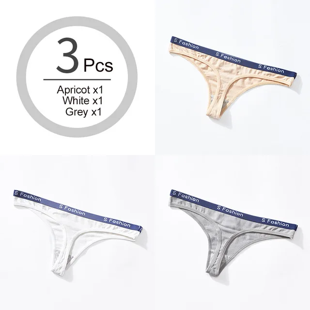Set 1 VDOGRIR, женские модные трусики, бесшовные, хлопок, стринги, нижнее белье, женские трусики, женские трусы, сексуальное женское белье, стринги, трусы - Цвет: Set 1