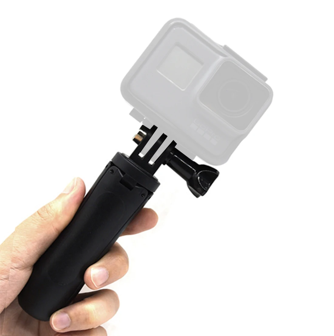Mini Protable Tripod Extension Pole Handheld Monopod Pole Hand Grip Selfie Stick Mount for Gopro Hero 8 7 YI Osmo Action Camera-4