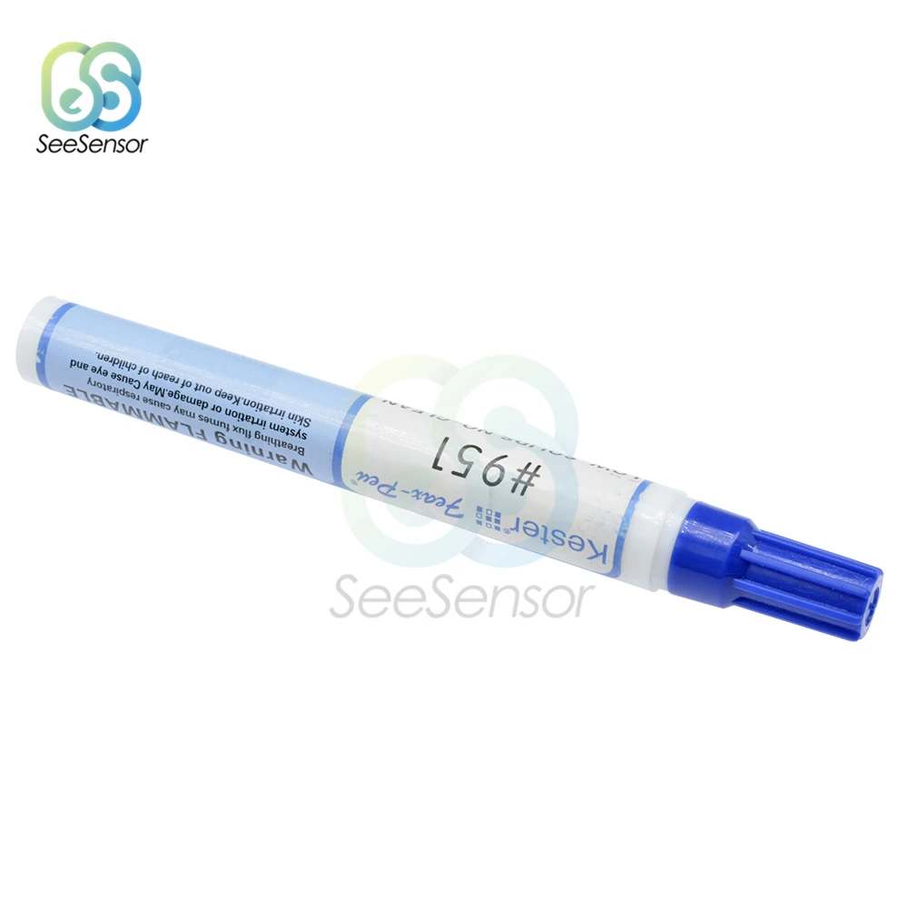 951 10ml Soldering Rosin Flux Pen Low-Solids Non-clean For Solar Cell Panel DIY