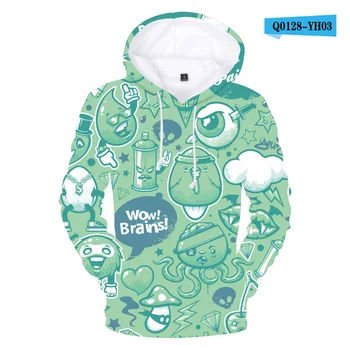 

Funny Hot Koop 2 Tot 12 Jaar Kinderen Hoodies Graffiti Sweatshirt Jongens Meisjes Hoodies Hoge Kwaliteit Sweatshirt mens Brand