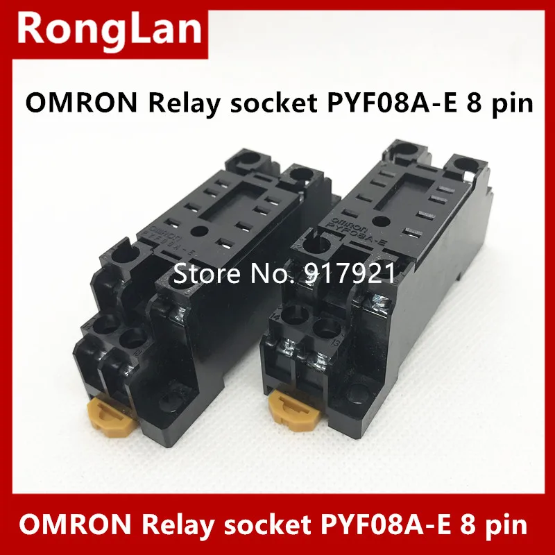 [ZOB] поставка новых оригинальных релейных разъемов OMRON PYF08A-E 8 pin -- 20 шт./лот |