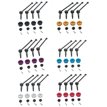 

4Pcs Metal Front & Rear CVD Drive Shaft with RC Car Hex Adapter for Wltoys 1/14 144001 1/12 124018 124019 RC Car Accessories