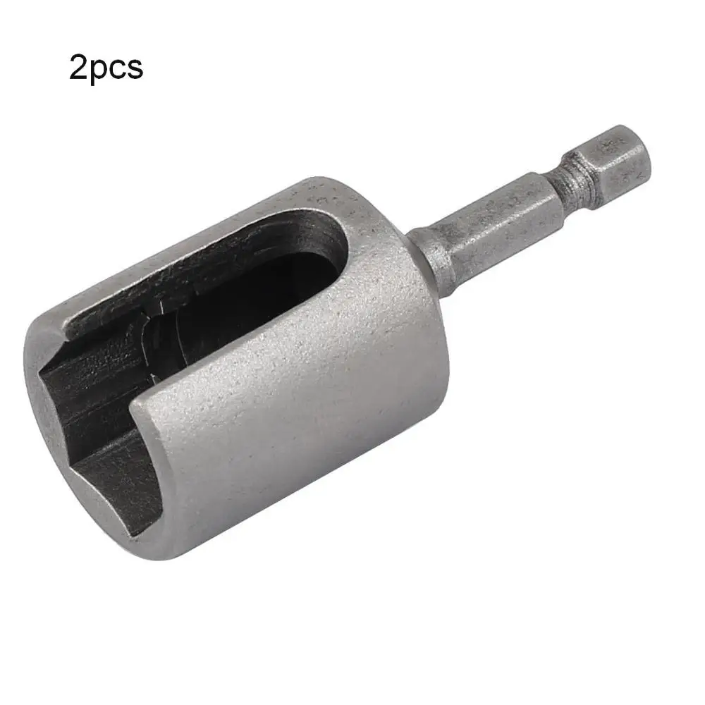 17x65mmx2pcs Различные 1/" 65~ 100 мм длина Шестигранная гайка шлицевая Расширительная отвертка хром-ванадиевая легированная сталь шестигранные гайки драйвер 1 шт./2 шт - Цвет: 17x65mmx2pcs