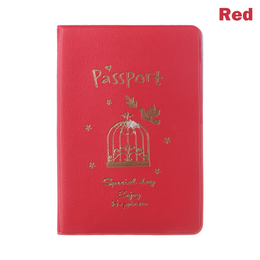 red Новинка, Цветная мраморная стильная обложка для паспорта, водонепроницаемая обложка для паспорта, Дорожный Чехол, Обложка для паспорта, пакет для паспорта, подарки - Цвет: red