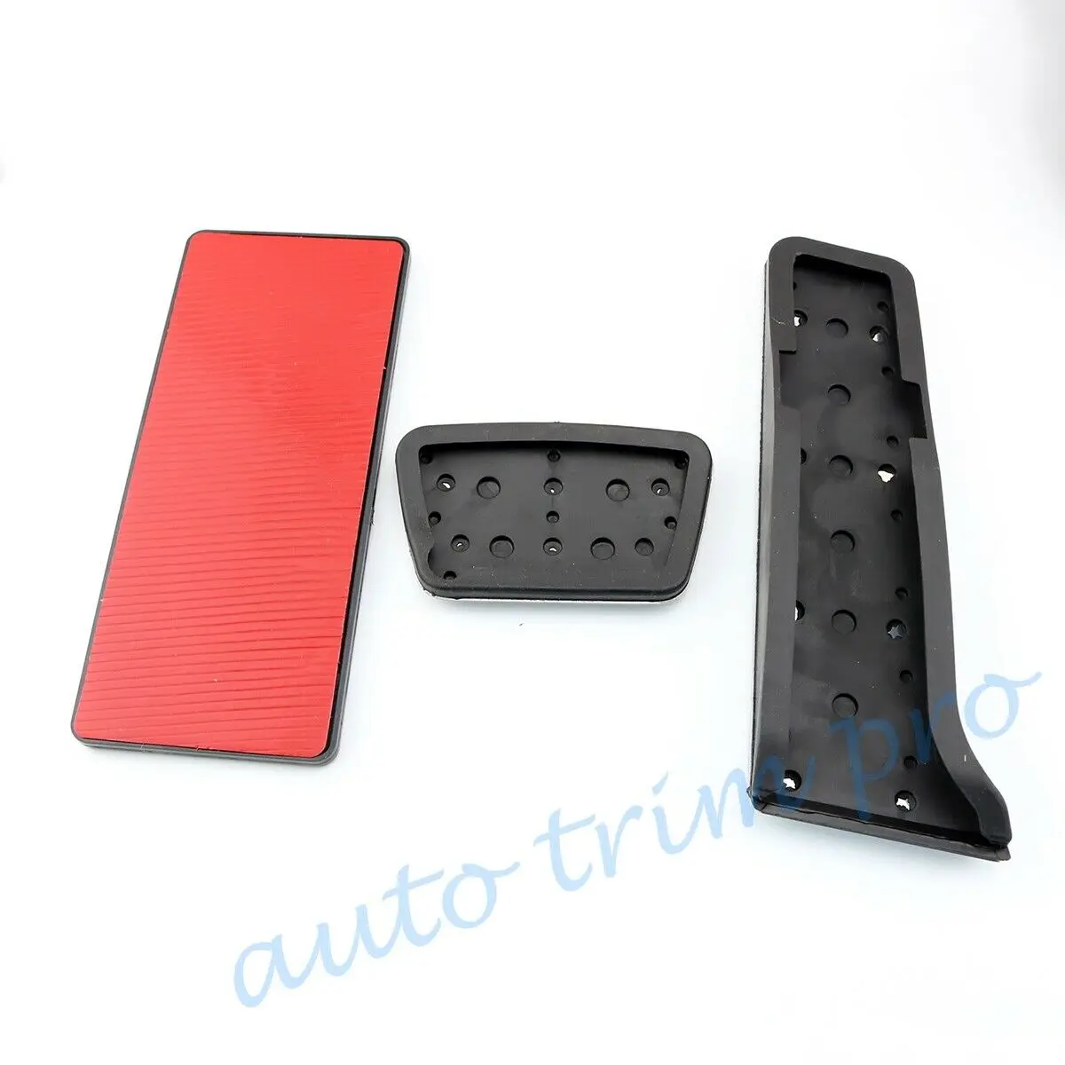 Pedal Covers for Lexus RX200t 450h IS250 RC GS Car Gas Brake Pedal Pads No Drill Anti-Slip with Rubbers Aluminum Replacement Automatic Accessories