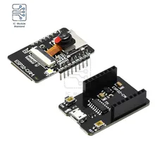ESP32-CAM-MB placa de desenvolvimento de wifi bluetooth com câmera ov2640 micro usb para porta serial ch340g 4.75v-5.25v para casa inteligente