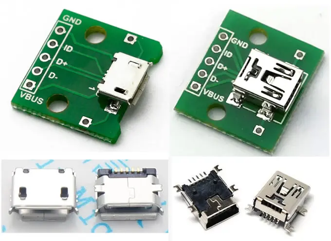 

36 шт. микро мини-Usb патч для встраиваемой розетки гнездовой разъем переходная плата «сделай сам» кабель для передачи данных