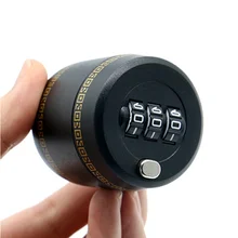 Plastic Bottle Password Lock Combination Lock Wine Stopper Vacuum Plug Device Preservation Furniture Hardware Store wine tool