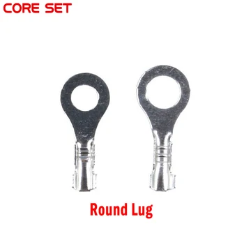 

50Pcs 3.2 4.2 Round Terminal Block OT O Type Terminal Block 6MM Cold Press Terminal Round Lug