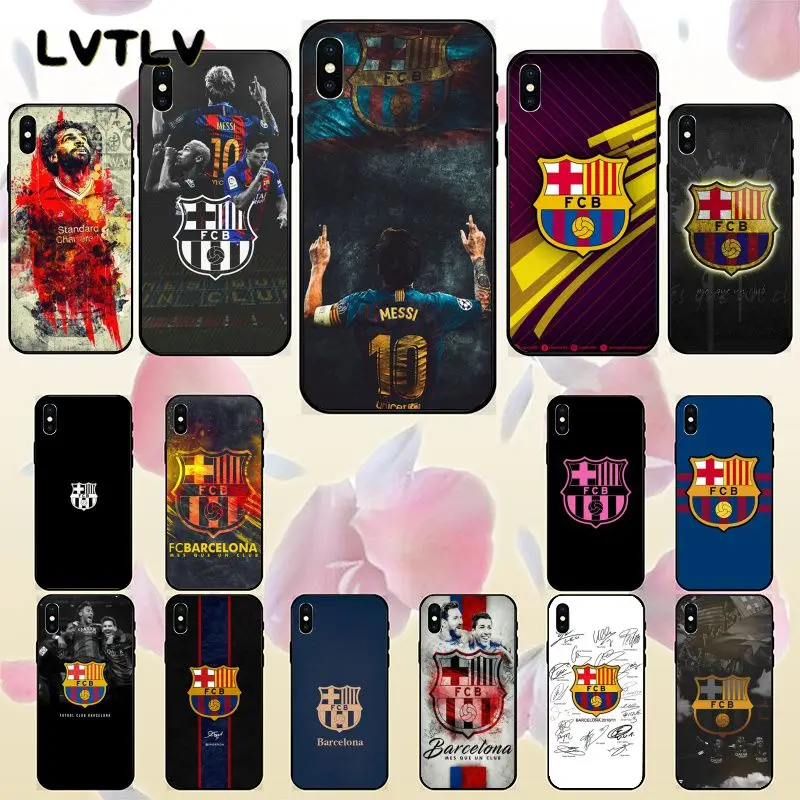 LVTLV Messi футбол Coque Оболочка Чехол для телефона для iPhone 11 pro XS MAX 8 7 6 6S Plus X 5 5S SE XR чехол