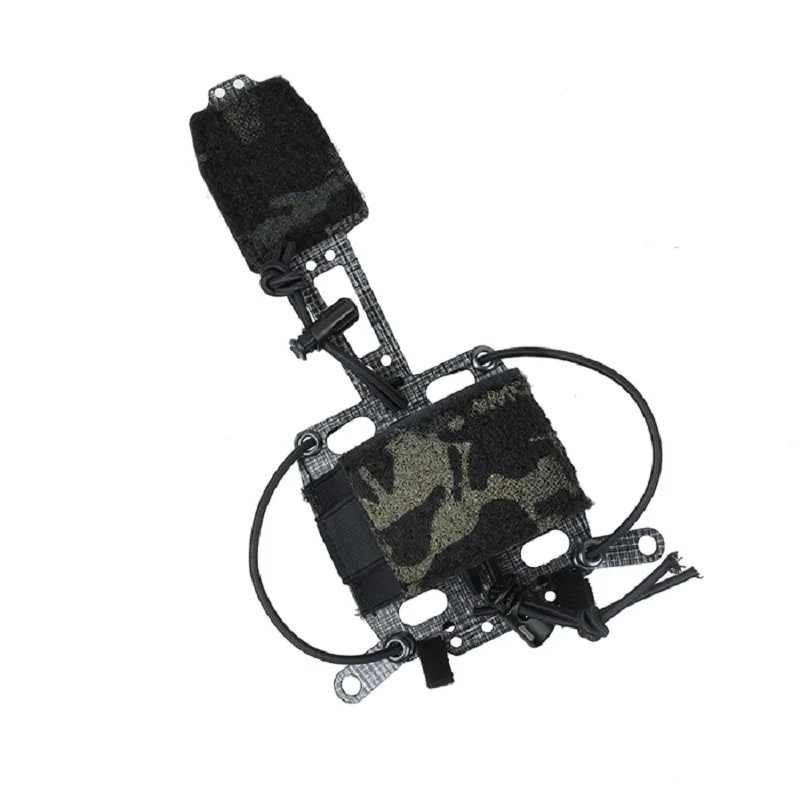 Tactical Multi-Functional T-type Battery Box Storage Bag Outdoor Sports BK CB RG MC MCBK