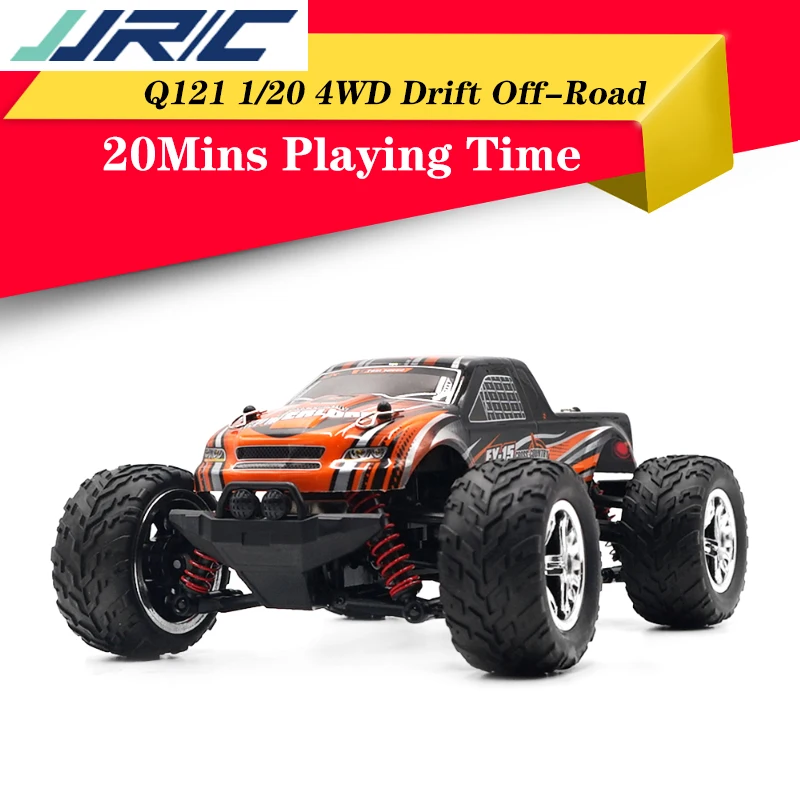 JJRC Q121 1:20 Радиоуправляемый автомобиль Внедорожник Багги Радиоуправление 2 4 ГГц 4WD высокоскоростной подъем