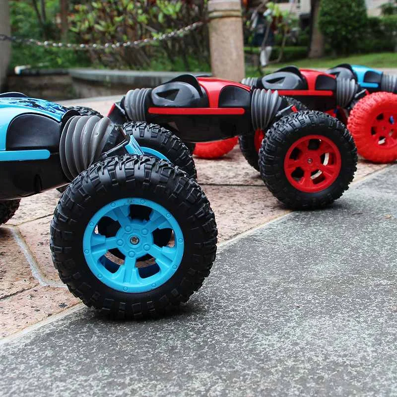 Stunt Remote Control twisted RC Car Off-Road Vehicle Drift Light Music Drift Dancing Double Side Driving Stunt Car