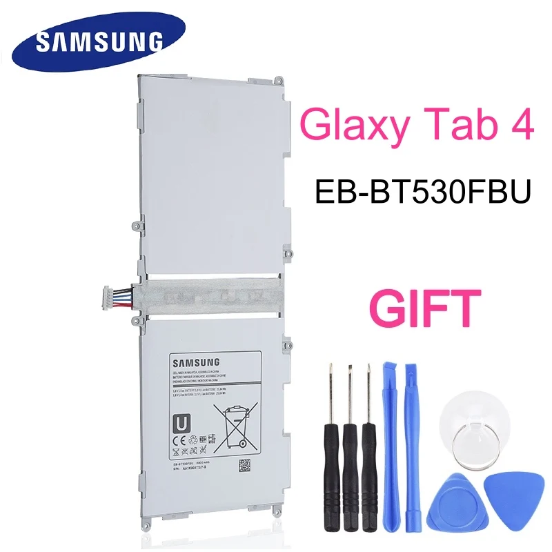 Оригинальный планшетный Аккумулятор Samsung аккумулятор для Galaxy Tab 4 5 T533 T535 T531 T537