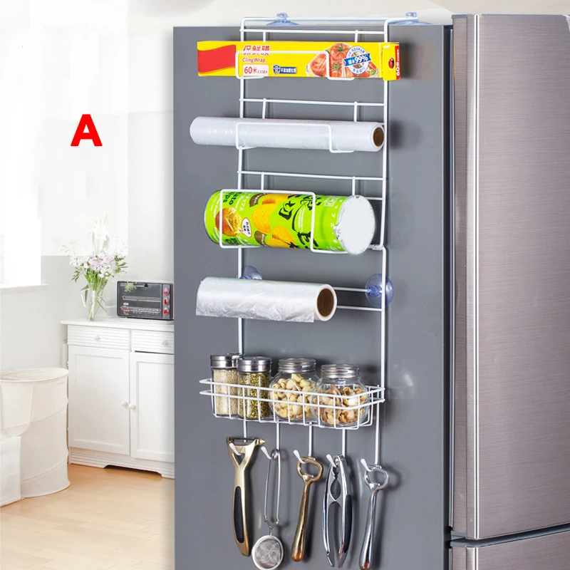 Refrigerator Hanging Storage Rack Holder Large Capacity for Home