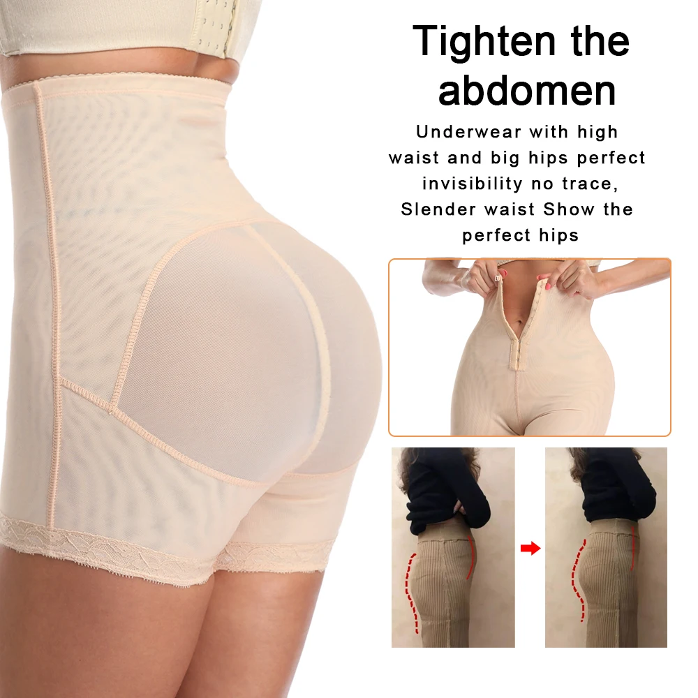 assets by spanx Velssut Womens High Waist Shaper Panties Butt Lifter Seamless Tummy Waist Trainer Slimming Shaper Panties Sexy Lace Shapewear tummy control shapewear