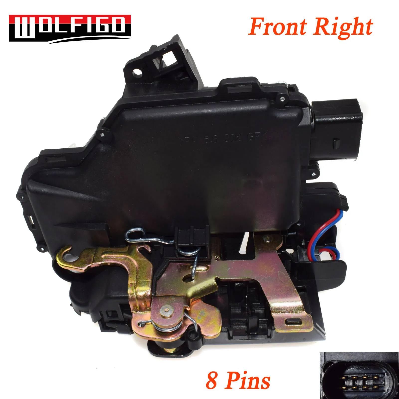 Дверной замок WOLFIGO приводы защелки для Passat B5 Golf MK4 3B1837015A 3B1837016A 3B4839015A 3B4839016A|Замки и