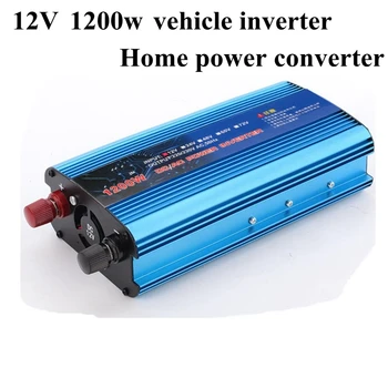 

Vehicle Inverter 12V 1200W Home Power Converter 12v 220v 110v To Power Inverters DC AC Voltage Converter with Cigarette Lighter