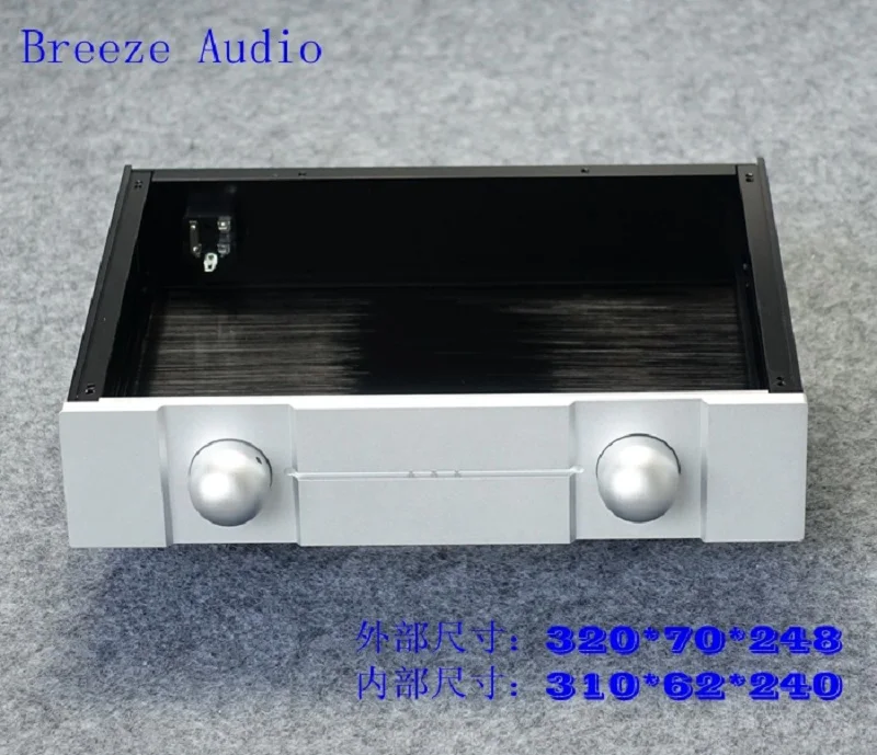 Алюминиевый Чехол для предусилителя BRZHIFI BZ3207P