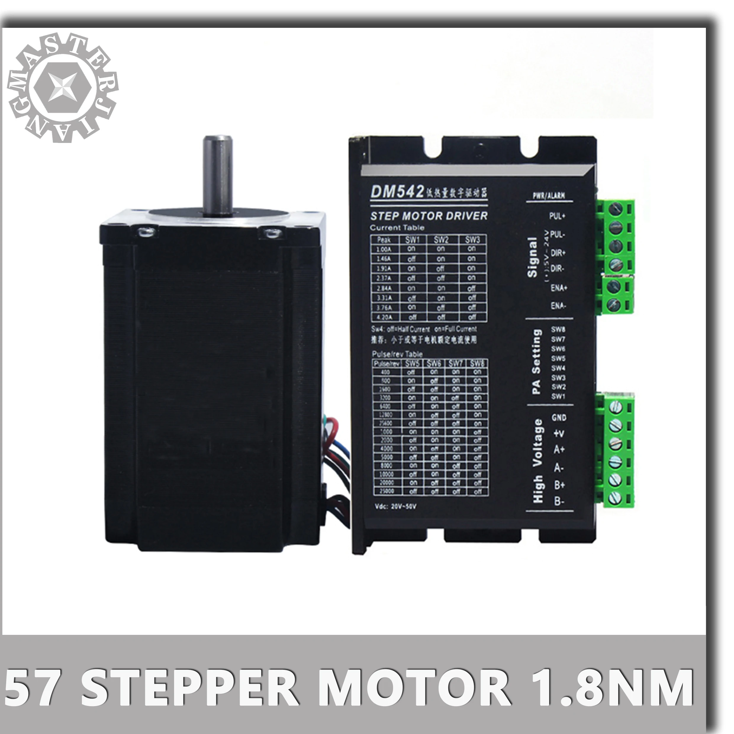 Шаговый двигатель для 3D принтера CNC Nema 23 57BYG25 0C 57 моторов 1 8 нм с обновлением TB6600/DM542
