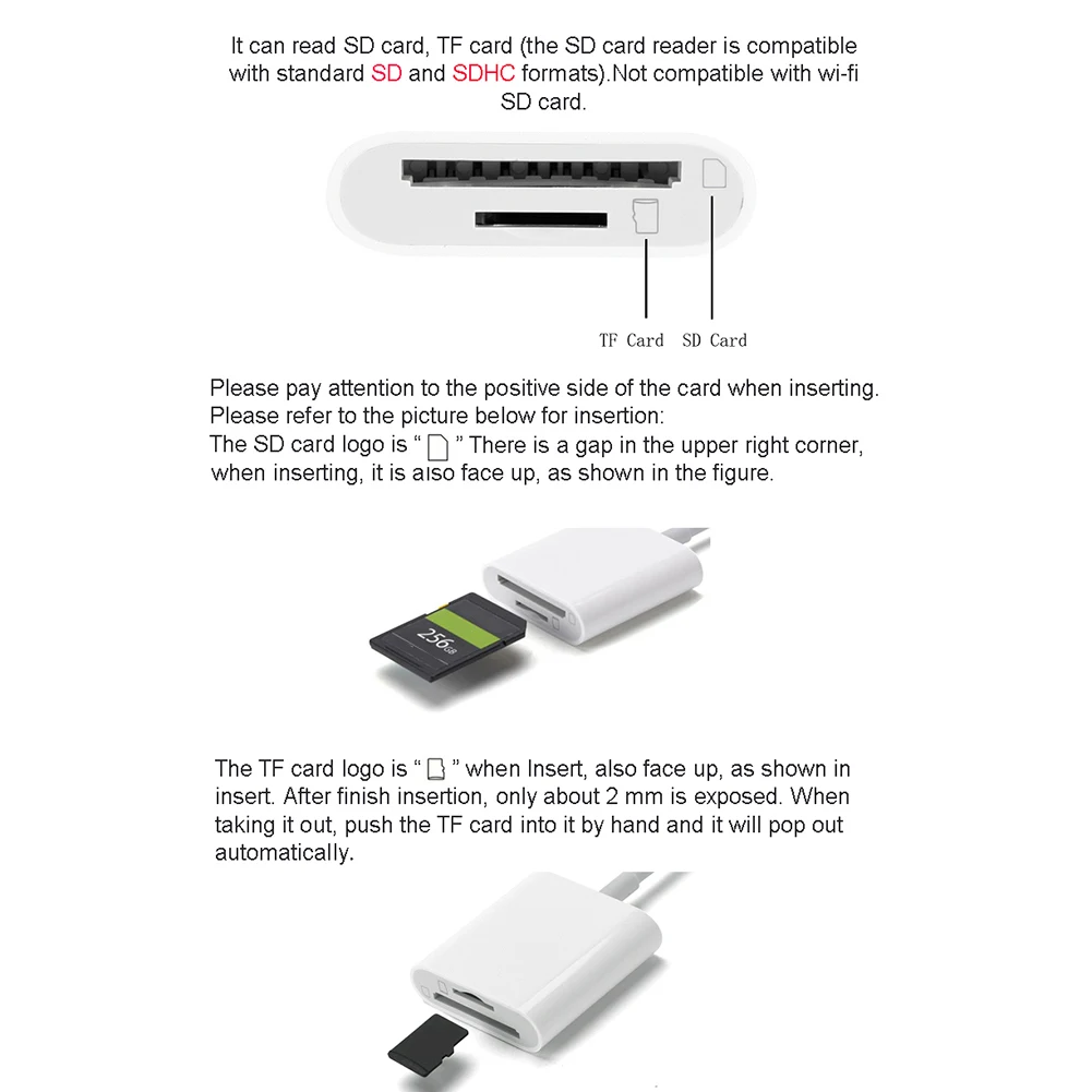 2 в 1 type C USB-C к S.D TF кардридер адаптер конвертер для телефона компьютера многофункциональный кардридер аксессуары для ноутбуков
