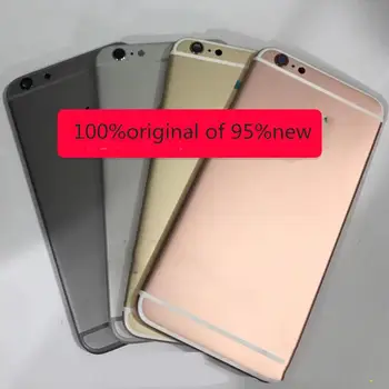 

100% original used of 90% new For iPhone 6 6G 6s 6splus Rear Housing Battery Cover Door Chassis Frame Back Cover for iphoen 6