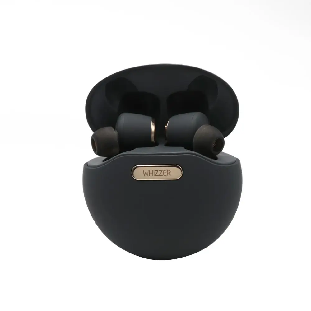 

Whizzer TP1 TWS True Wireless Earphones Smart Touch, IPX5 Waterproof Auto-Pair Stereo in-Ear Headphone 20H Battery Charging case